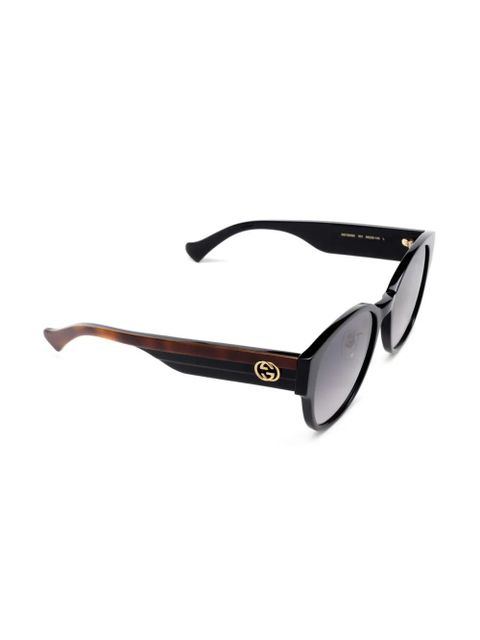 Gucci Eyewear round-frame sunglasses - Black
