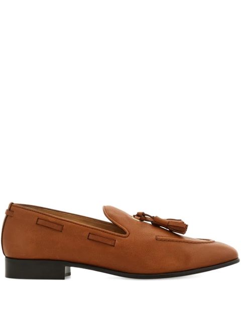 Ferragamo tassel-detail loafers - Brown - zdjęcie produktu nr 1