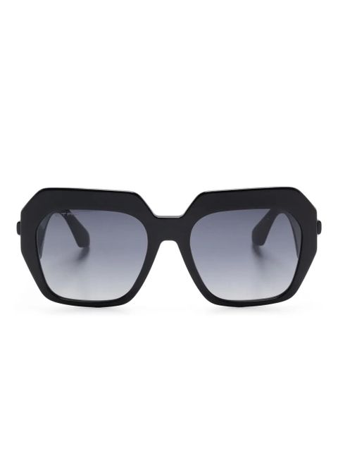ETRO geometric-frame sunglasses - Black - zdjęcie produktu nr 1