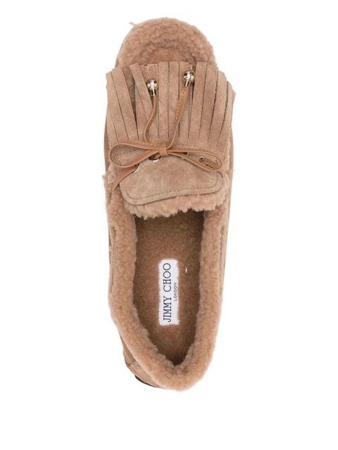 Jimmy Choo Manon F loafers - Brown