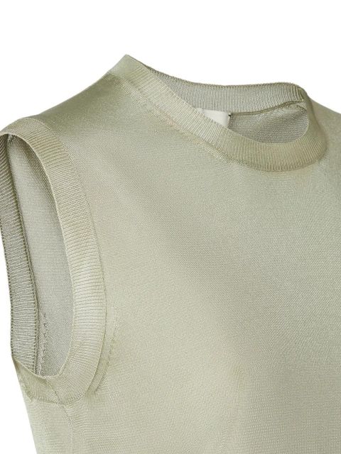 FENDI sleeveless top - Green
