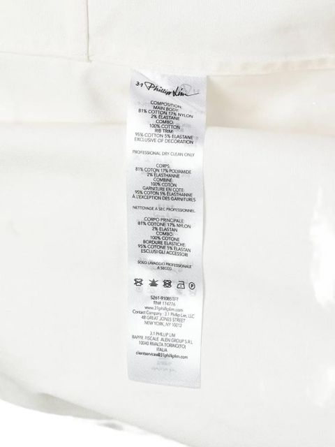 3.1 Phillip Lim panelled belted dress - Grey