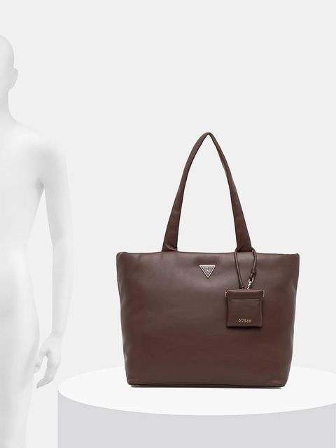 Guess torebka SUNETRA kolor brązowy HWNG75 34230