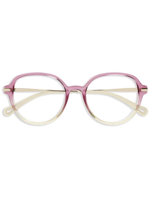 Chloé Eyewear gradient glasses - Pink - zdjęcie produktu nr 1