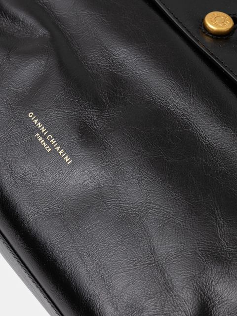 Gianni Chiarini torebka skórzana CHER kolor czarny BS.11936.RALPH - zdjęcie produktu nr 2