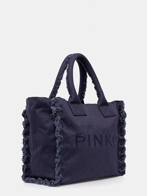 Pinko torebka shopper damska jeansowa - zdjęcie produktu nr 1