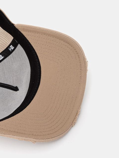 New Era czapka z daszkiem OVAL CANVAS DISTRESS TRUCKER