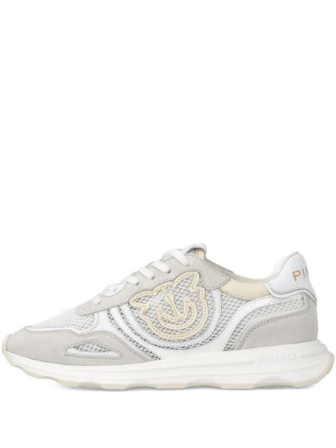 PINKO logo appliqué sneakers - Neutrals - zdjęcie produktu nr 1