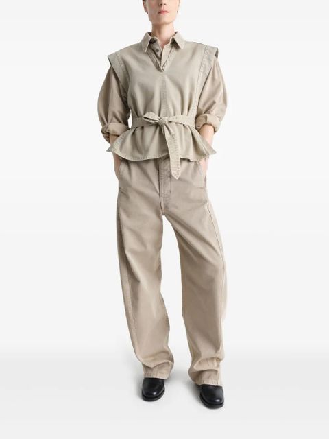 LEMAIRE Chasuble top - Brown