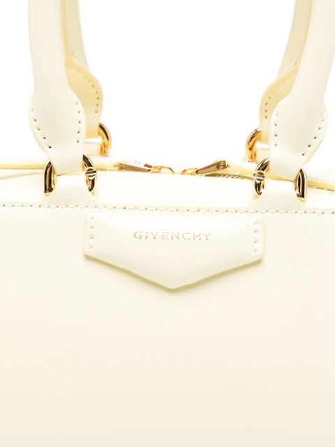 Givenchy mini Antigona top-handle calfskin tote bag - Yellow