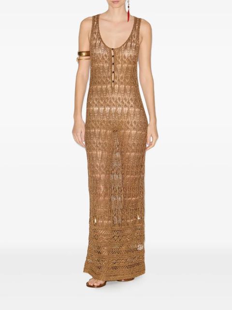 ISABEL MARANT Pernille maxi dress - Brown - zdjęcie produktu nr 2