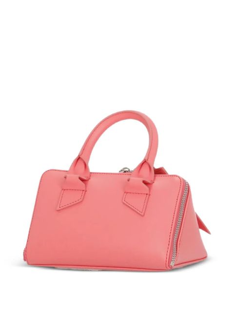 The Attico top-handle leather tote bag - Pink - zdjęcie produktu nr 2