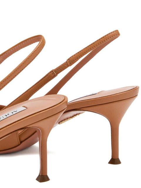 Aquazzura 65mm Moves slingback pumps - Brown