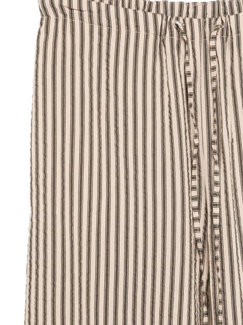 Alysi striped trousers - Neutrals