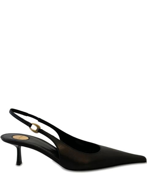 Saint Laurent 50mm Vendome slingback pumps - Black - zdjęcie produktu nr 1