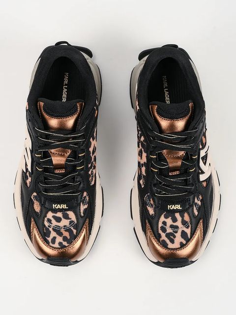 Karl Lagerfeld sneakersy ORION damskie kolor czarny KL65524