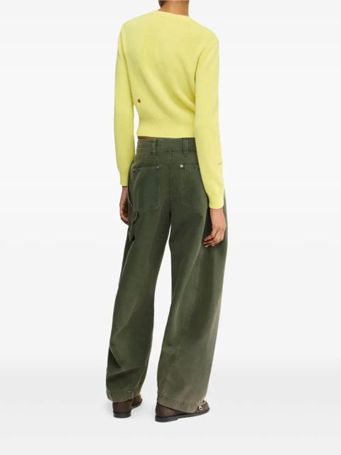 JW Anderson twisted-seam trousers - Green - zdjęcie produktu nr 2