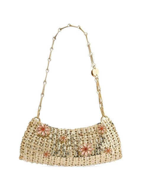 Rabanne 1969 strass-flower shoulder bag - Gold - zdjęcie produktu nr 1