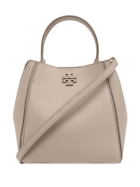 Tory Burch McGraw leather bucket bag - Neutrals - zdjęcie produktu nr 1