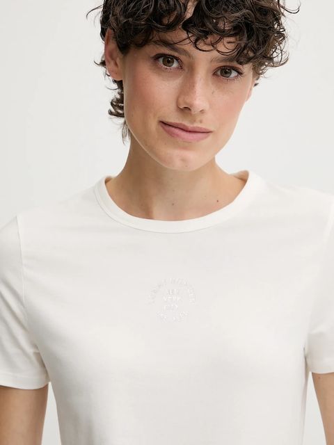 Tommy Hilfiger t-shirt damski kolor biały WW0WW45809