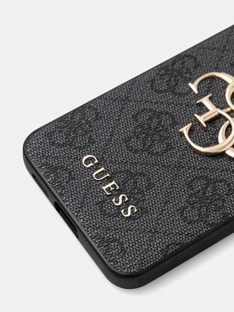 Guess etui na telefon Samsung Galaxy S25 kolor czarny GUHCS25S4GMGGR