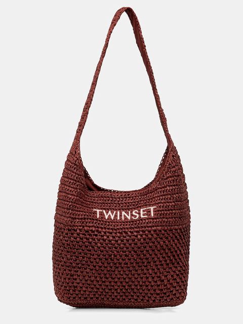 Twinset torba plażowa damska pleciona - zdjęcie produktu nr 1