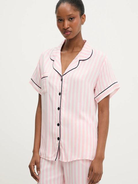 Answear.LAB piżama damska kolor różowy