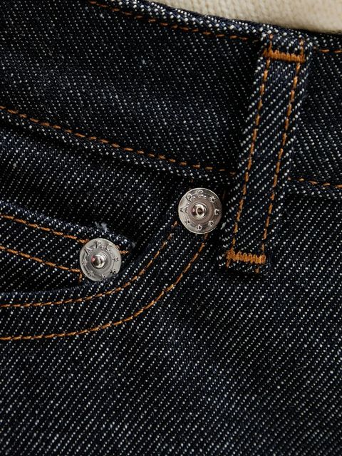 A.P.C. spódnica jeansowa mini-jupe kolor granatowy mini prosta CODBS.F06093