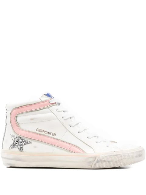 Golden Goose glitter Star Slide sneakers - White - zdjęcie produktu nr 1