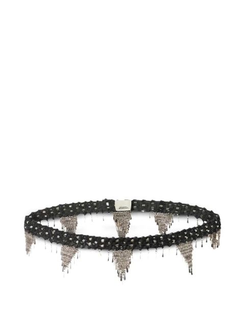 ISABEL MARANT Esnia leather belt - Black - zdjęcie produktu nr 2