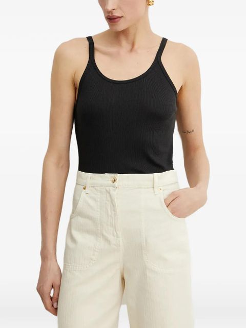 PINKO ribbed tank top - Black - zdjęcie produktu nr 1