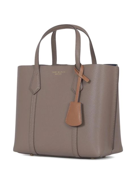 Tory Burch top handle charm tote bag - Grey