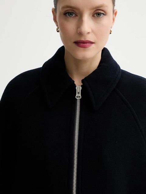 Samsoe Samsoe kurtka wełniana ALMA