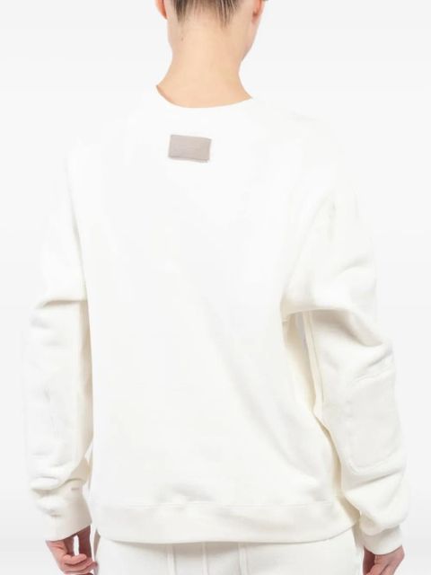 Aya Muse organic cotton sweatshirt - White