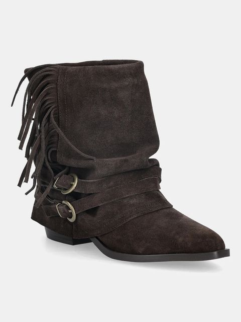 Answear.LAB botki zamszowe - zdjęcie produktu nr 1