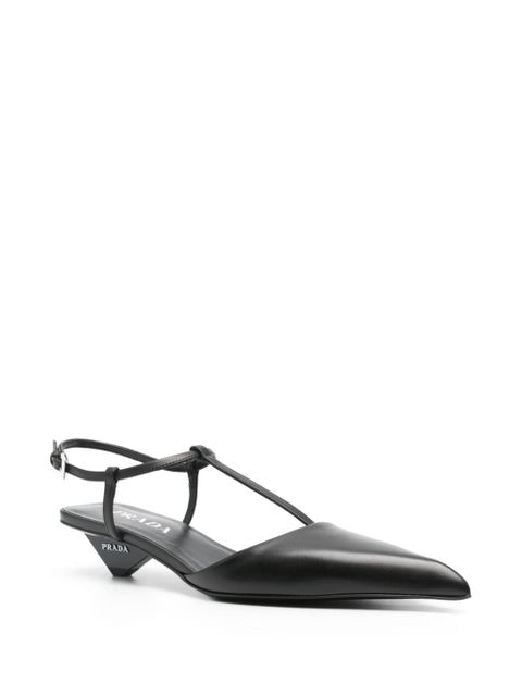 Prada 35mm pointed-toe pumps - Black - zdjęcie produktu nr 2