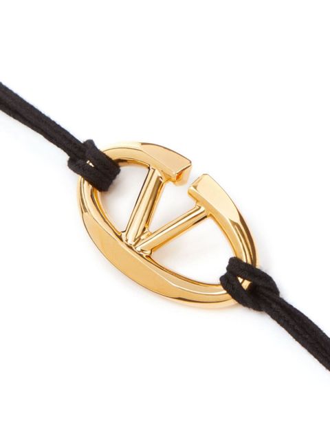 Valentino Garavani The Bold Edition VLogo rope bracelet - Gold - zdjęcie produktu nr 2