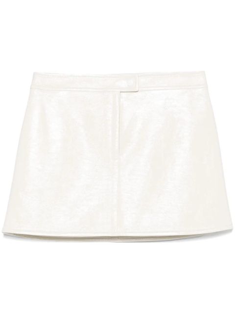 Courrèges Reedition mini skirt - Neutrals - zdjęcie produktu nr 1