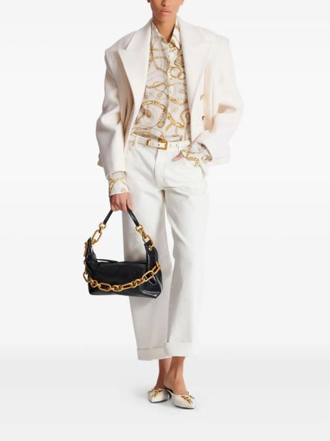 Balmain silk shirt - White