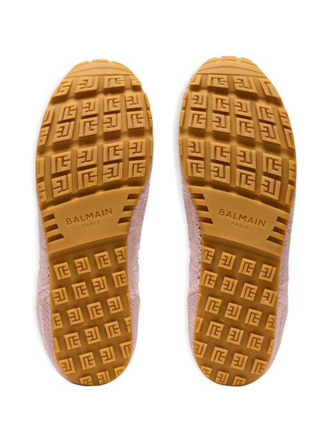 Balmain Racer 45 macramé sneakers - Pink