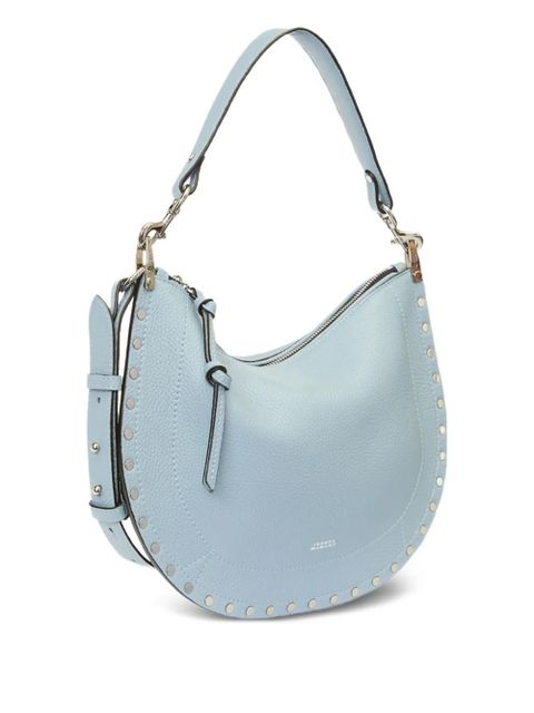 ISABEL MARANT Oskan leather crossbody bag - Blue