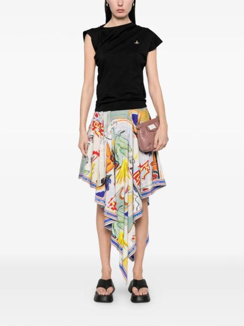 Vivienne Westwood logo-embroidered T-shirt - Black - zdjęcie produktu nr 2