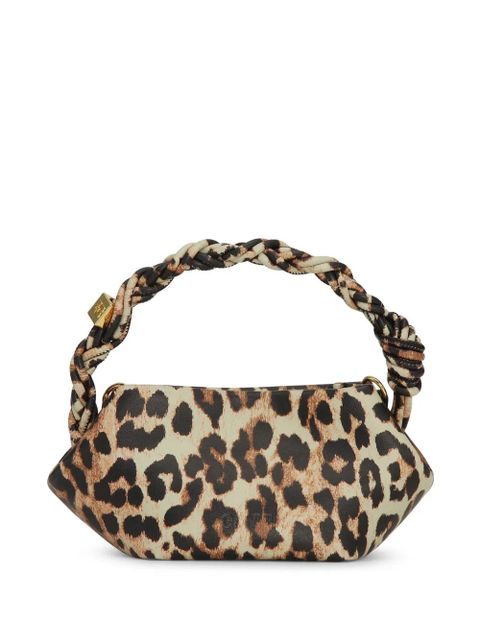 GANNI Bou leopard-print mini bag - Brown - zdjęcie produktu nr 2