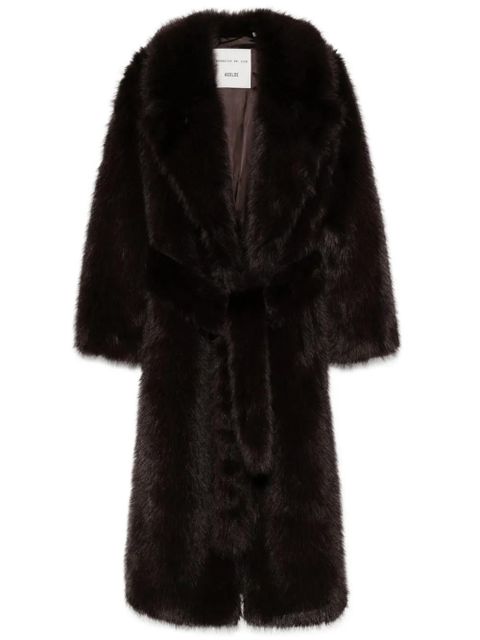 AGOLDE x Shoreditch Ski Club Ebony coat - Brown - zdjęcie produktu nr 1