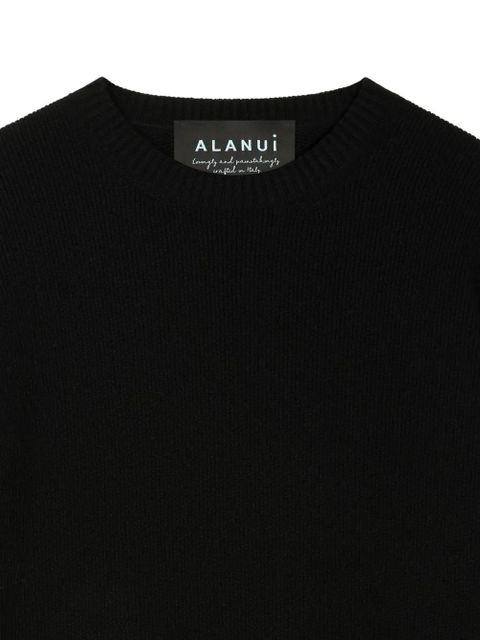 Alanui finest short-sleeve T-shirt - Black