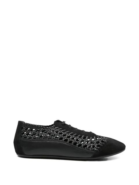 Hereu woven lace-up sneakers - Black - zdjęcie produktu nr 1