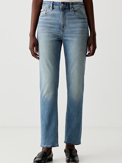 Calvin Klein Jeans jeansy mom fit damskie - zdjęcie produktu nr 1