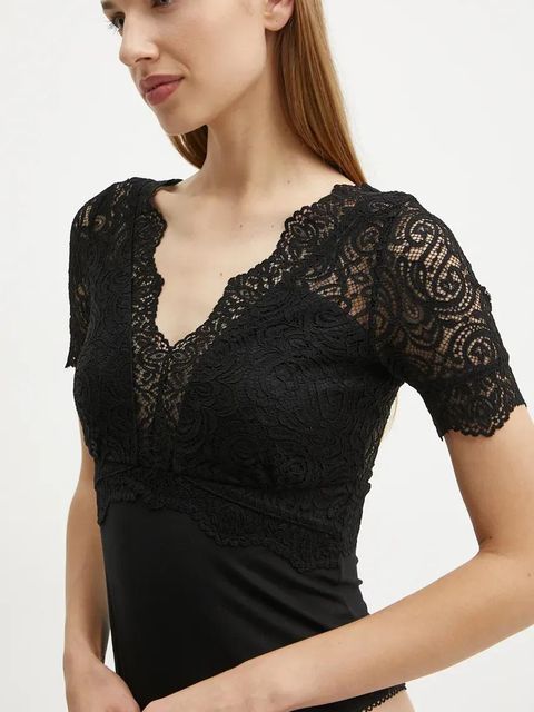 Morgan body DANAEL damskie kolor czarny gładka DANAEL