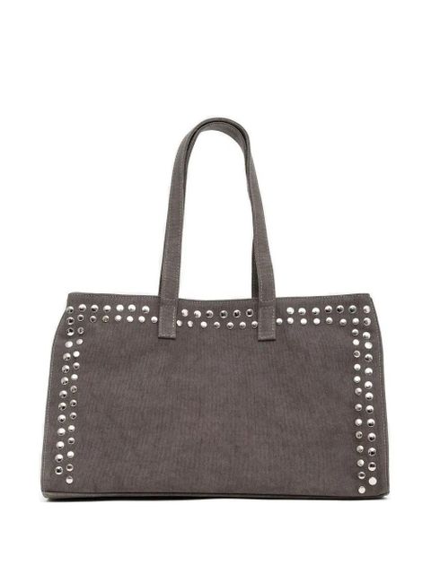 Gimaguas midi cotton shopper bag - Grey - zdjęcie produktu nr 1