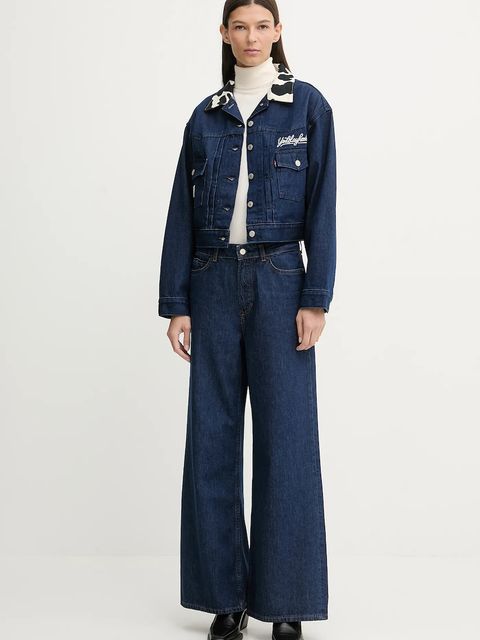 Levi's kurtka jeansowa x Toy Story kolor niebieski przejściowa 0034C - zdjęcie produktu nr 2